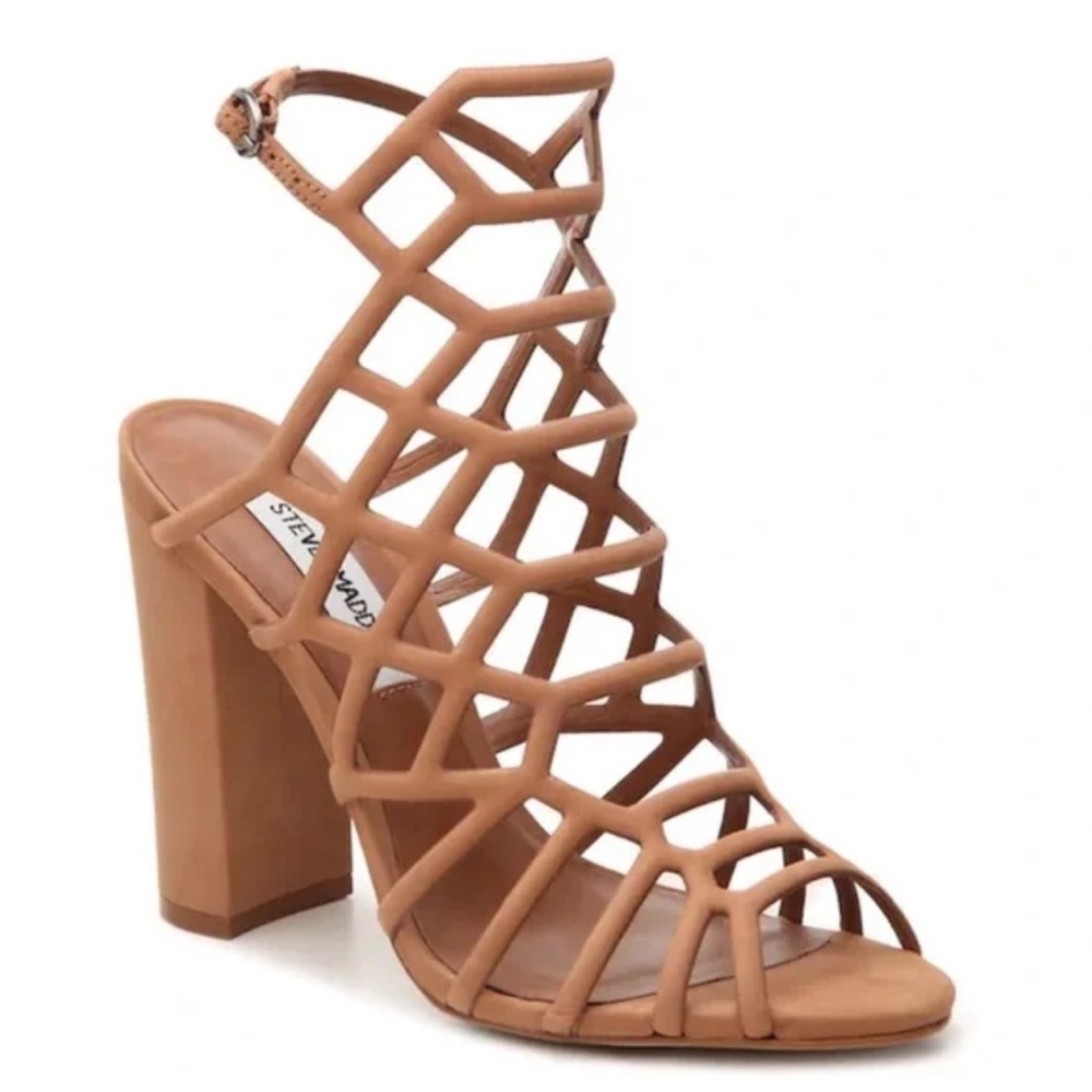 Steve Madden Tan Skales Heels